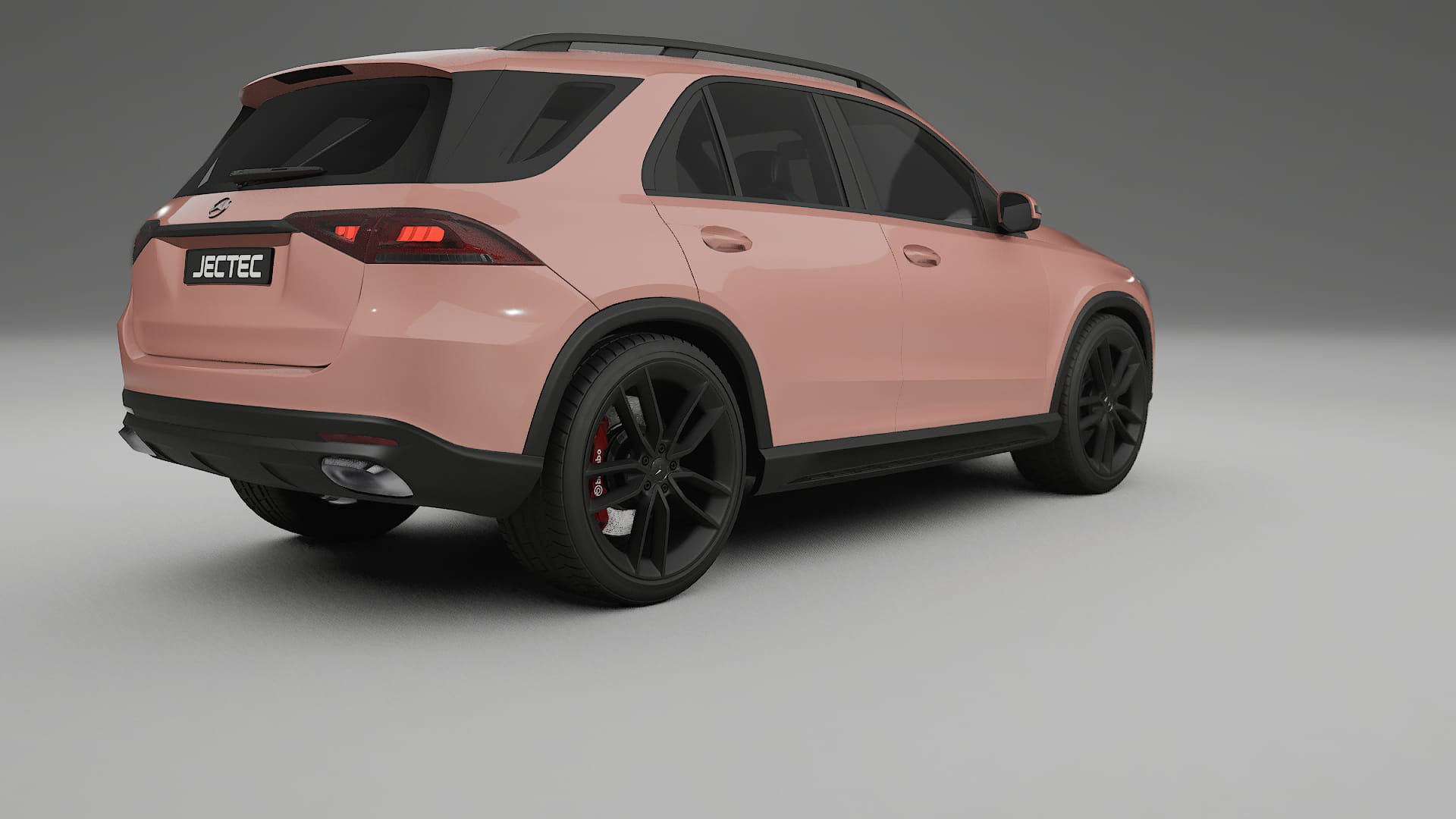 Mercedes GLE W167 TPU Lackskyddsfilm | BLUSH Färgskiftande PPF – Komplett Förskuret Kit