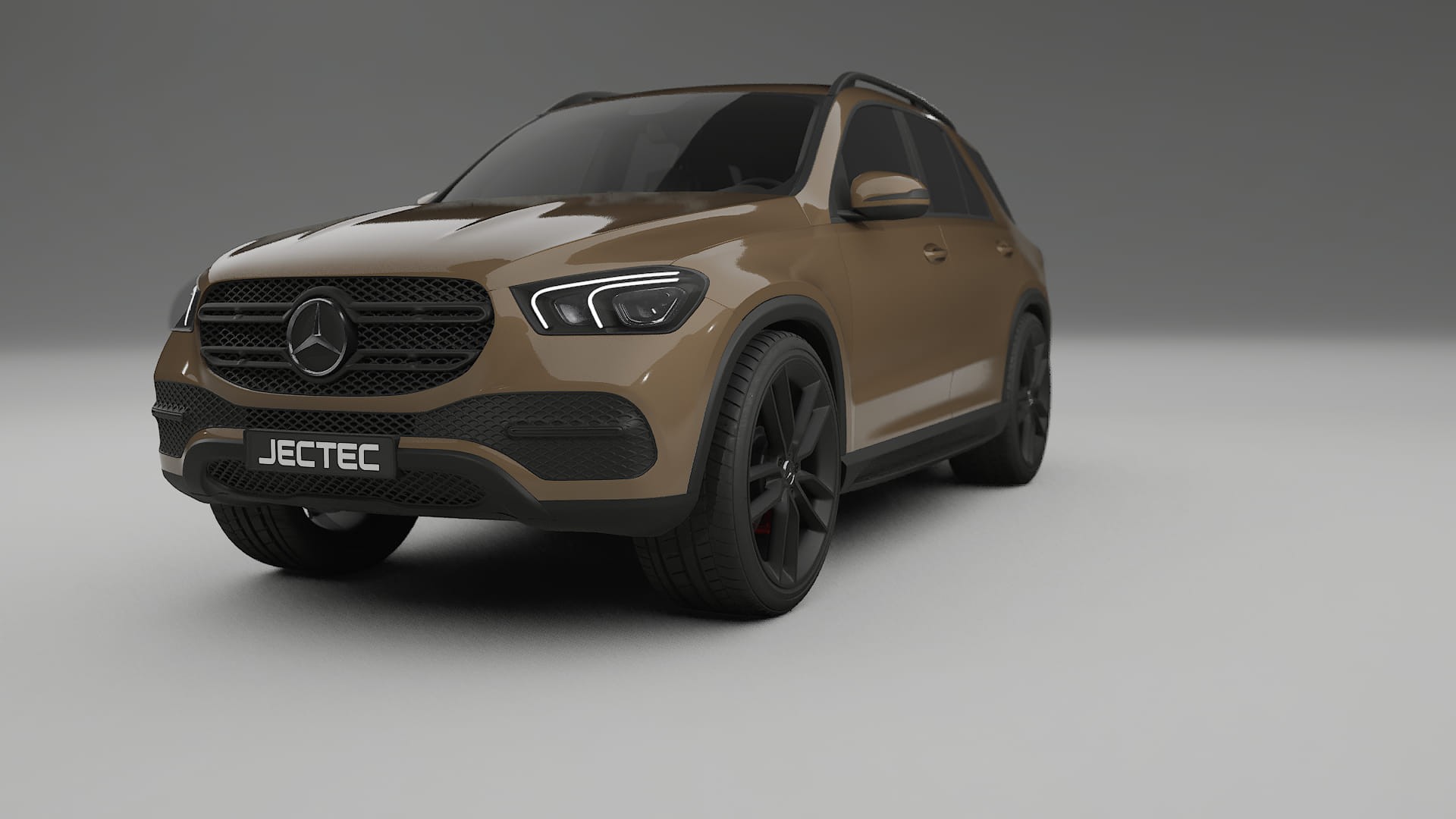Mercedes GLE W167 TPU Lackskyddsfilm | SAHARA Färgskiftande PPF – Komplett Förskuret Kit
