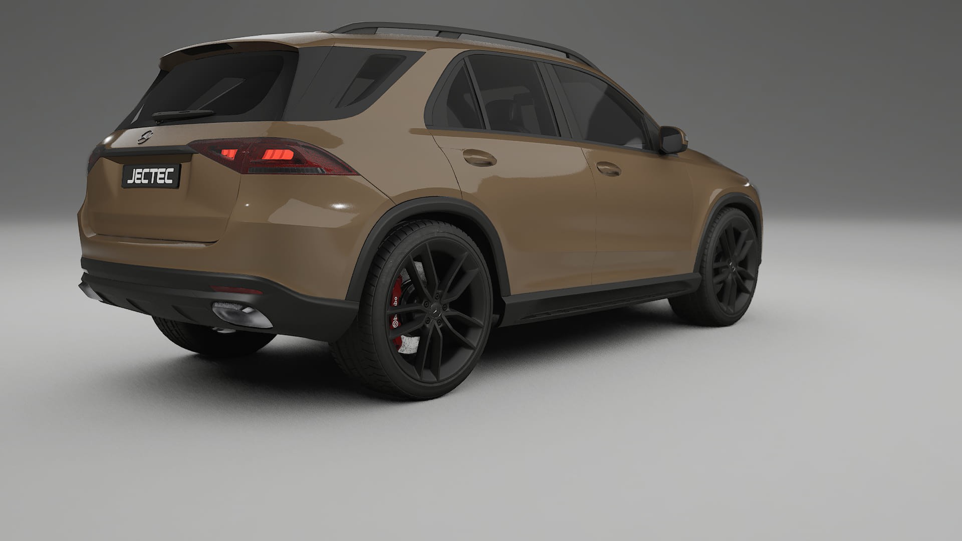 Mercedes GLE W167 TPU Lackskyddsfilm | SAHARA Färgskiftande PPF – Komplett Förskuret Kit