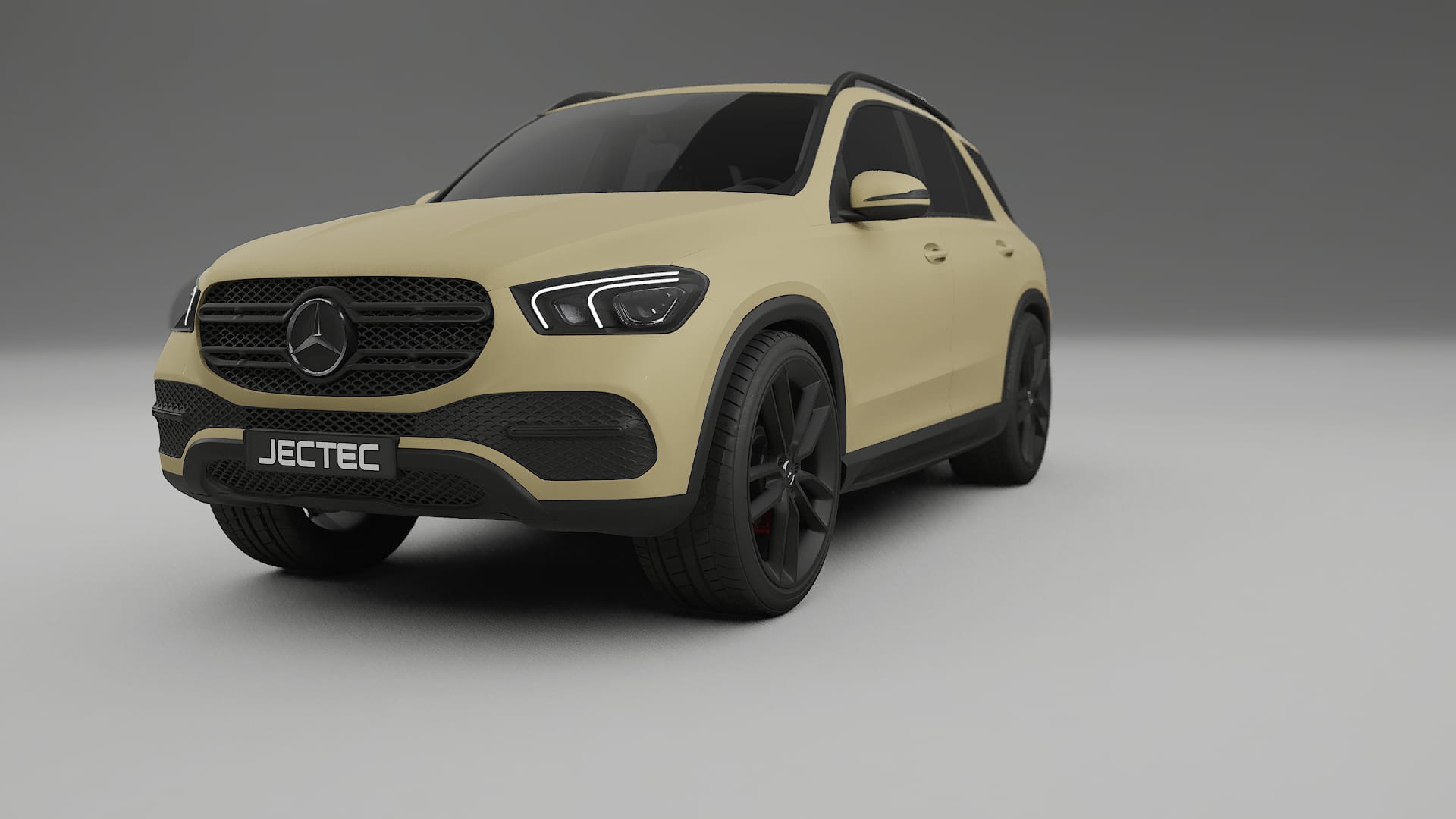 Mercedes GLE W167 TPU Lackskyddsfilm | SAND Färgskiftande PPF – Komplett Förskuret Kit