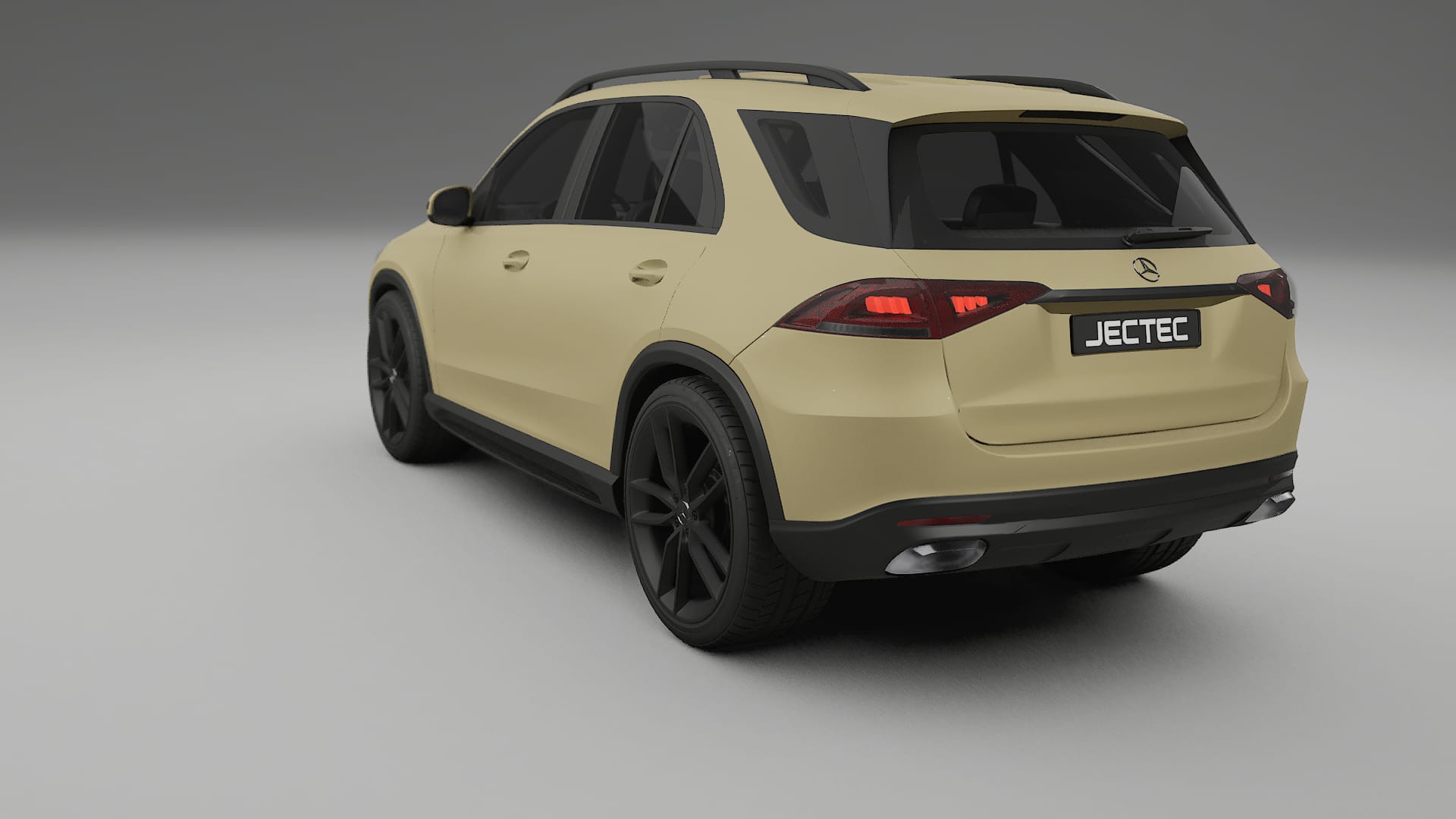 Mercedes GLE W167 TPU Lackskyddsfilm | SAND Färgskiftande PPF – Komplett Förskuret Kit