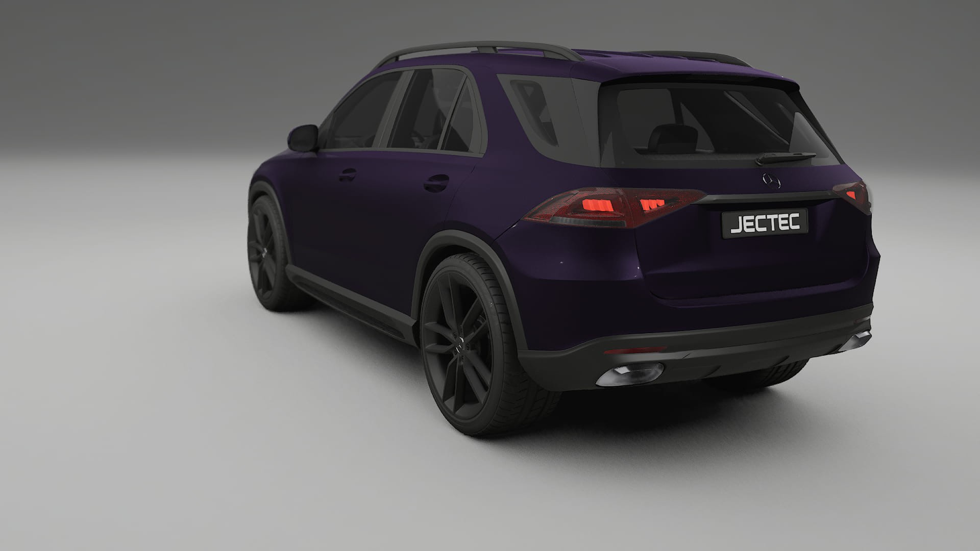 Mercedes GLE W167 TPU Lackskyddsfilm | VIOLET Färgskiftande PPF – Komplett Förskuret Kit