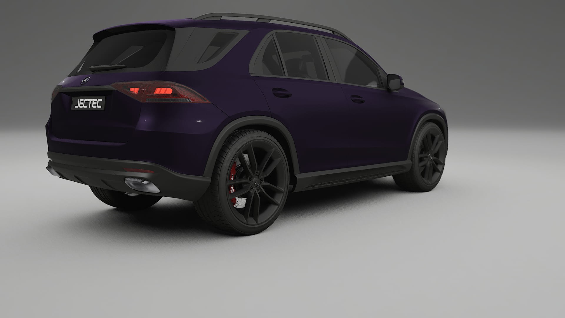 Mercedes GLE W167 TPU Lackskyddsfilm | VIOLET Färgskiftande PPF – Komplett Förskuret Kit