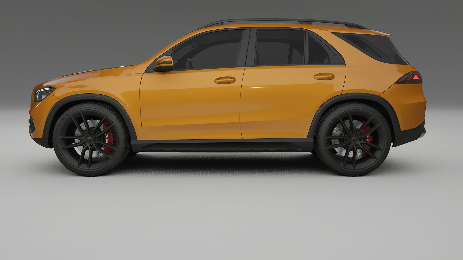 Mercedes GLE W167 TPU Lackskyddsfilm | DAISY Färgskiftande PPF – Komplett Förskuret Kit