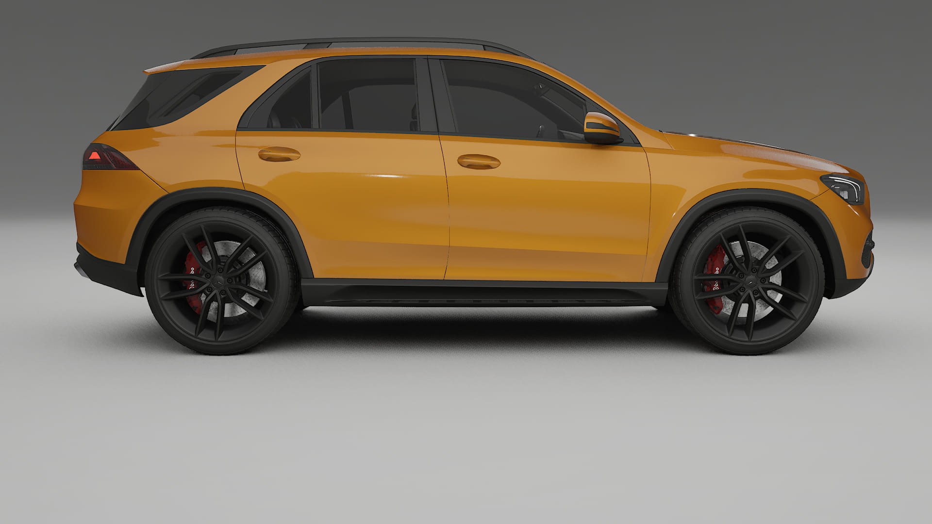 Mercedes GLE W167 TPU Lackskyddsfilm | DAISY Färgskiftande PPF – Komplett Förskuret Kit