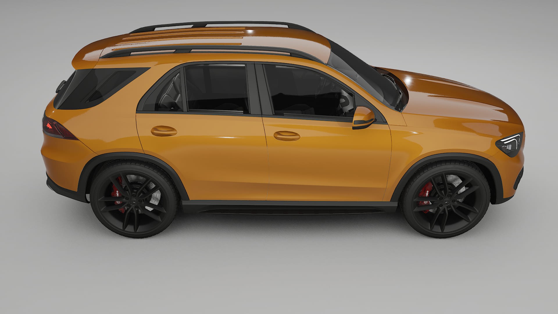 Mercedes GLE W167 TPU Lackskyddsfilm | DAISY Färgskiftande PPF – Komplett Förskuret Kit