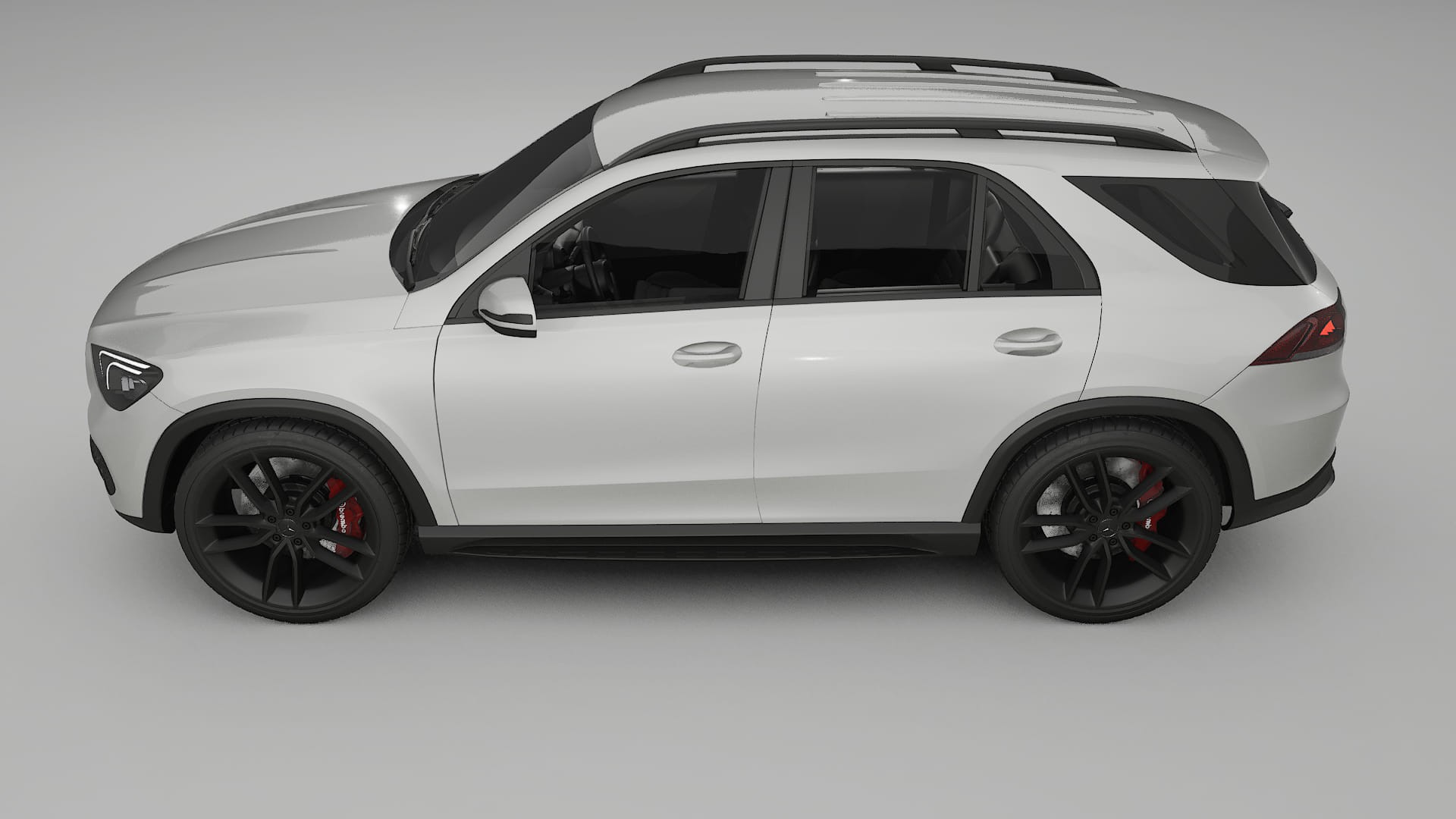 Mercedes GLE W167 TPU Lackskyddsfilm | PEARL Färgskiftande PPF – Komplett Förskuret Kit