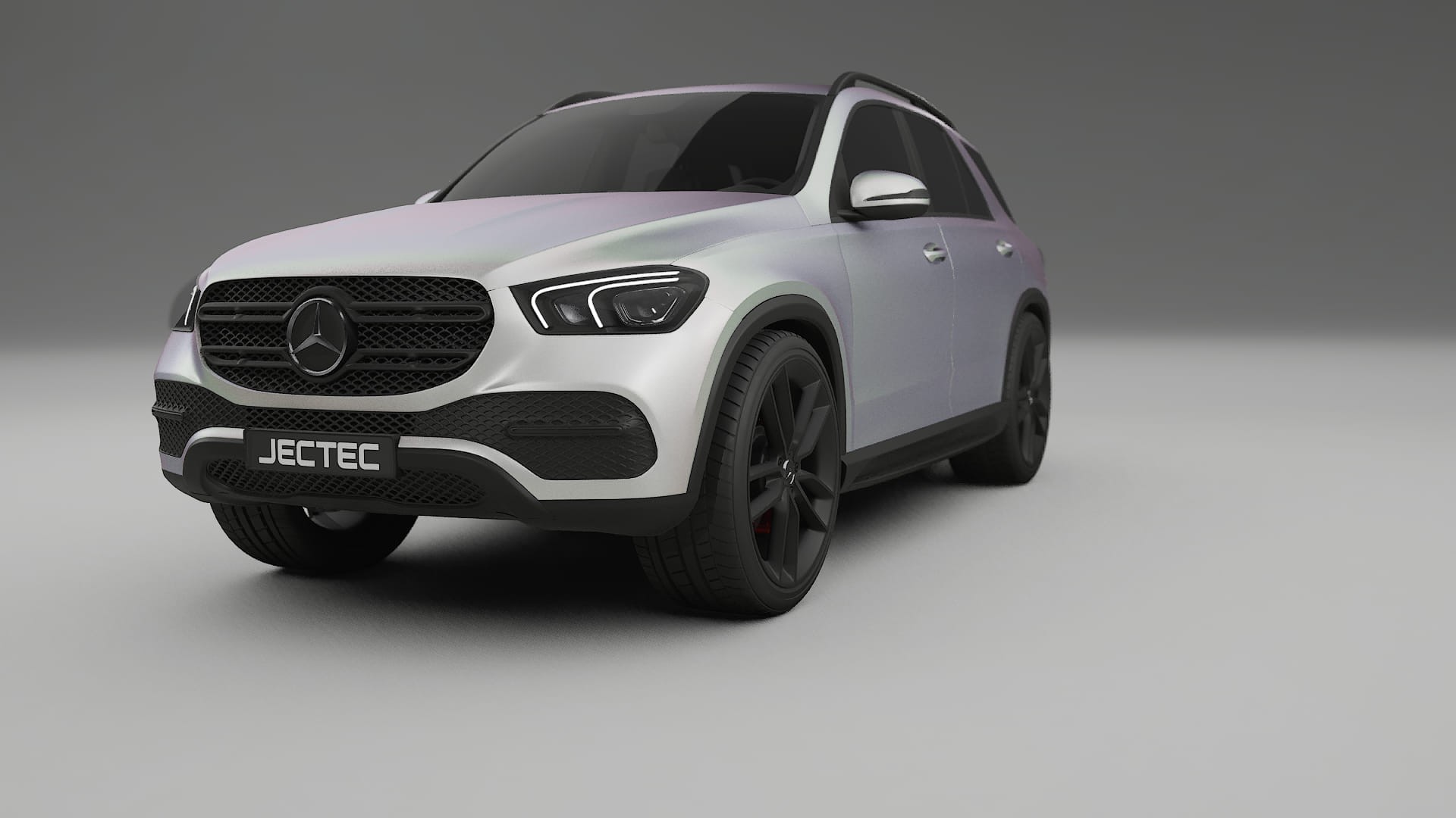 Mercedes GLE W167 TPU Lackskyddsfilm | NEBULA Färgskiftande PPF – Komplett Förskuret Kit