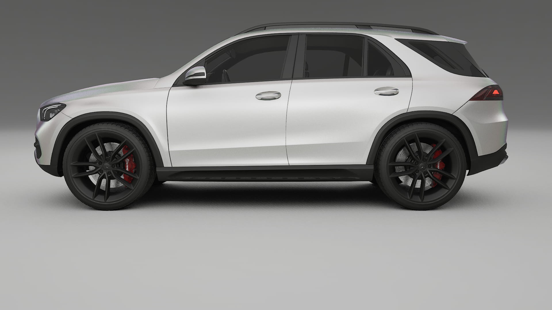 Mercedes GLE W167 TPU Lackskyddsfilm | NEBULA Färgskiftande PPF – Komplett Förskuret Kit
