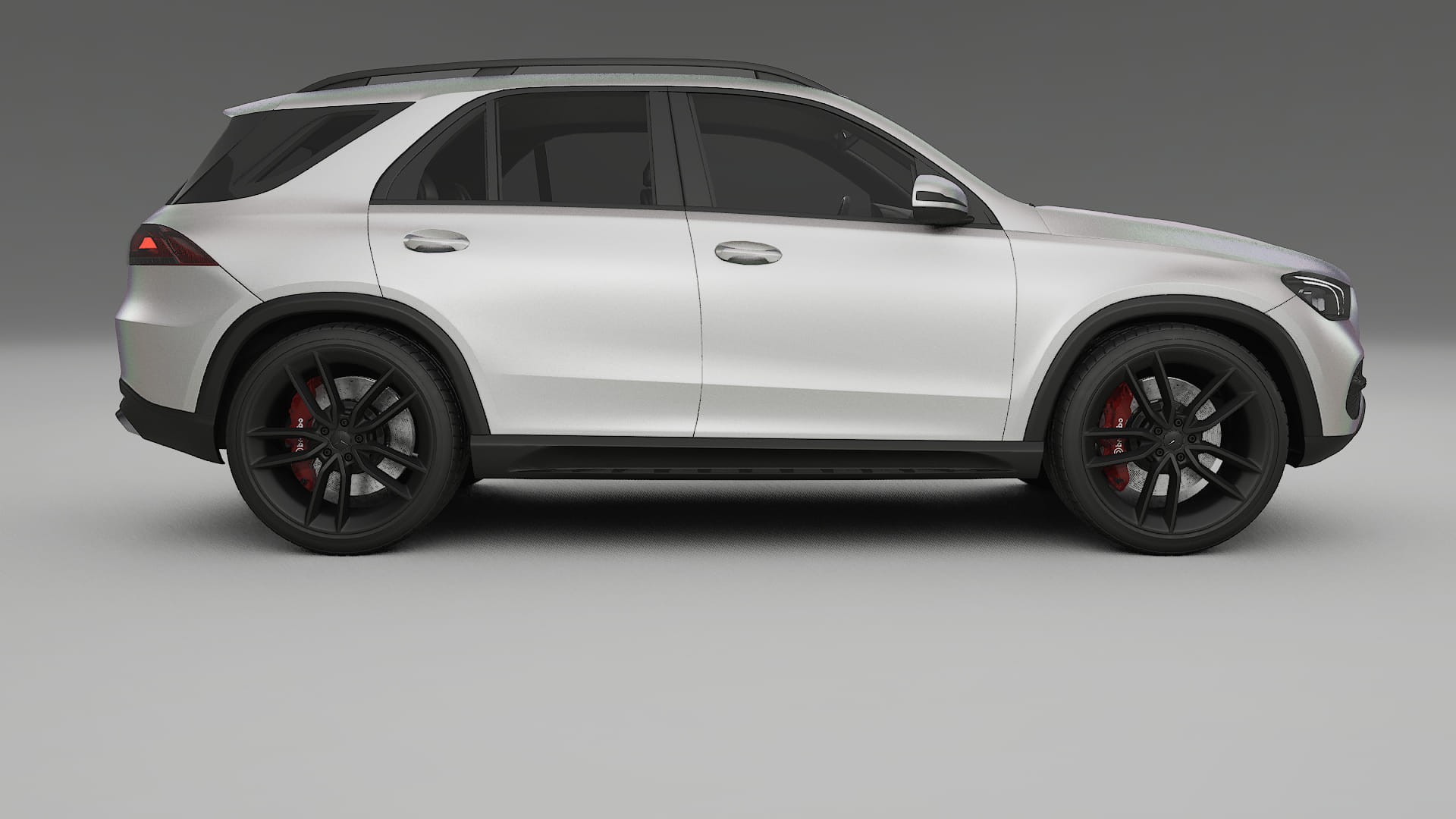 Mercedes GLE W167 TPU Lackskyddsfilm | NEBULA Färgskiftande PPF – Komplett Förskuret Kit