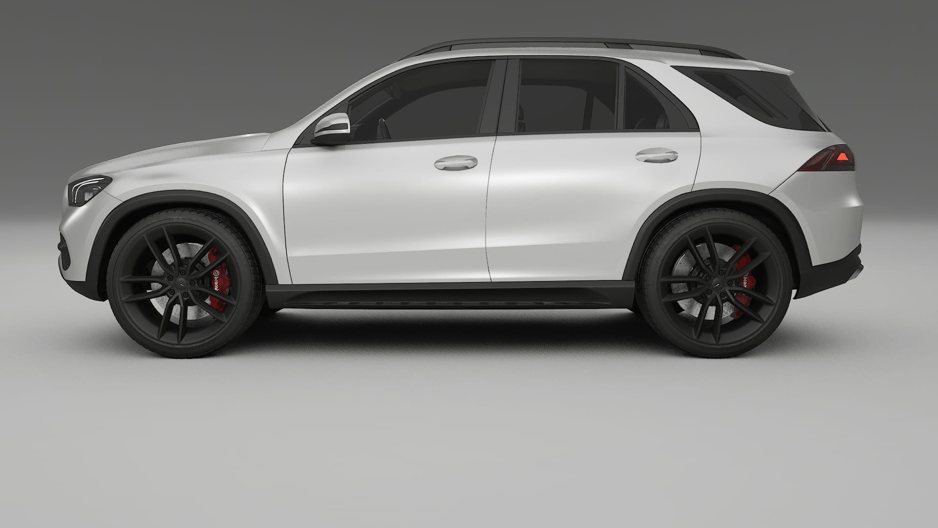 Mercedes GLE W167 TPU Lackskyddsfilm | OPAL Färgskiftande PPF – Komplett Förskuret Kit
