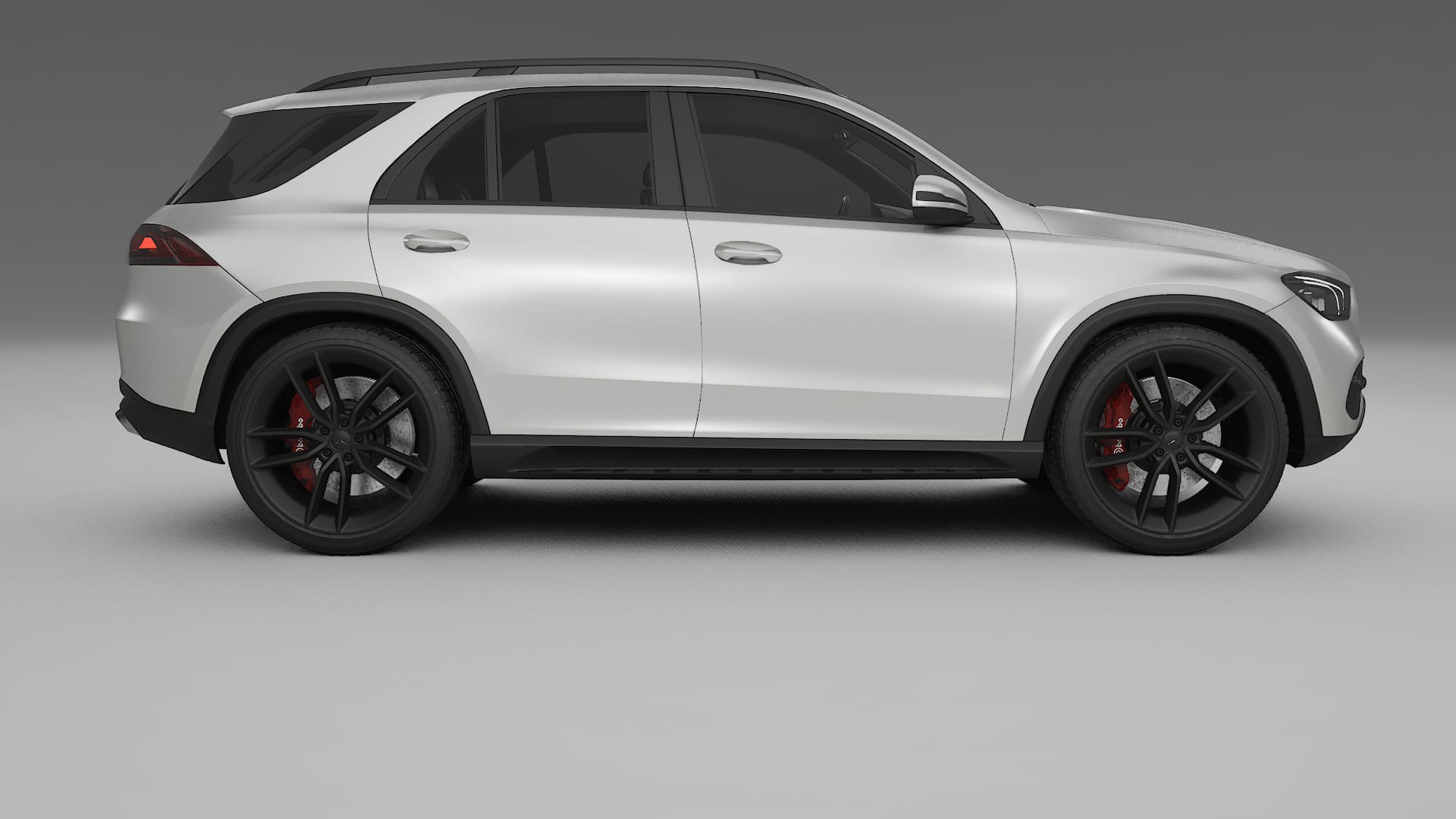 Mercedes GLE W167 TPU Lackskyddsfilm | OPAL Färgskiftande PPF – Komplett Förskuret Kit