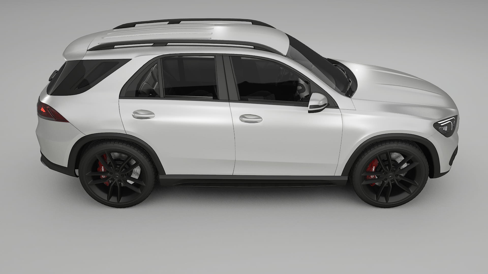 Mercedes GLE W167 TPU Lackskyddsfilm | OPAL Färgskiftande PPF – Komplett Förskuret Kit