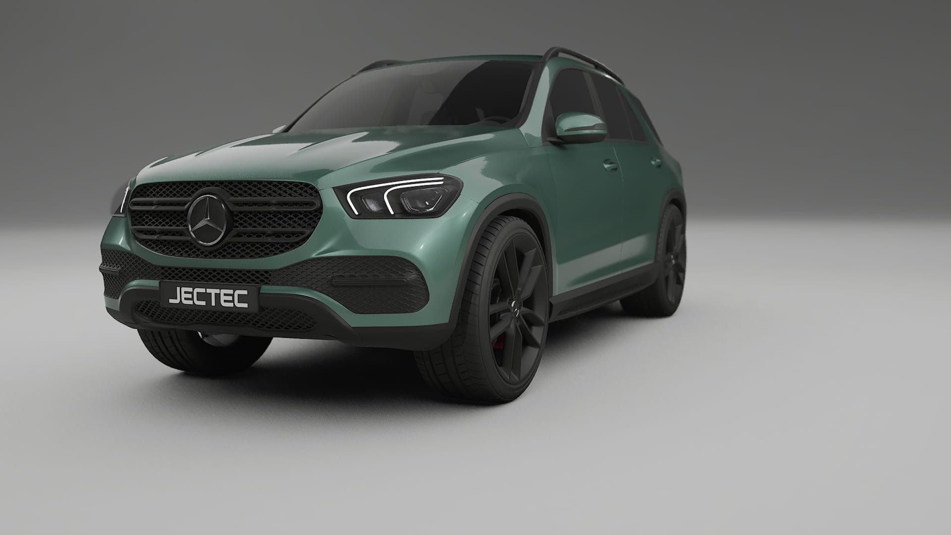 Mercedes GLE W167 TPU Lackskyddsfilm | EVERGREEN Färgskiftande PPF – Komplett Förskuret Kit