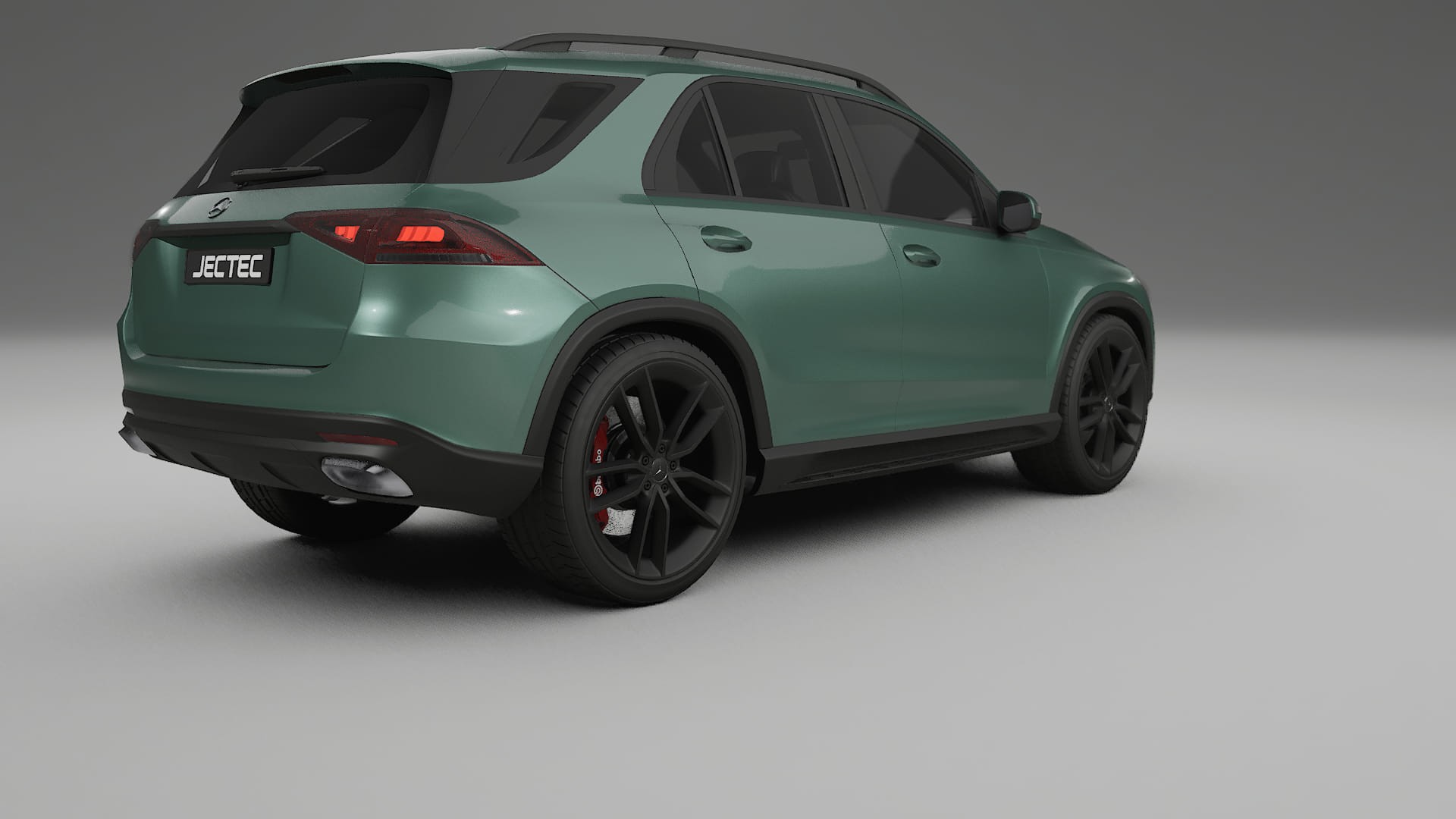 Mercedes GLE W167 TPU Lackskyddsfilm | EVERGREEN Färgskiftande PPF – Komplett Förskuret Kit