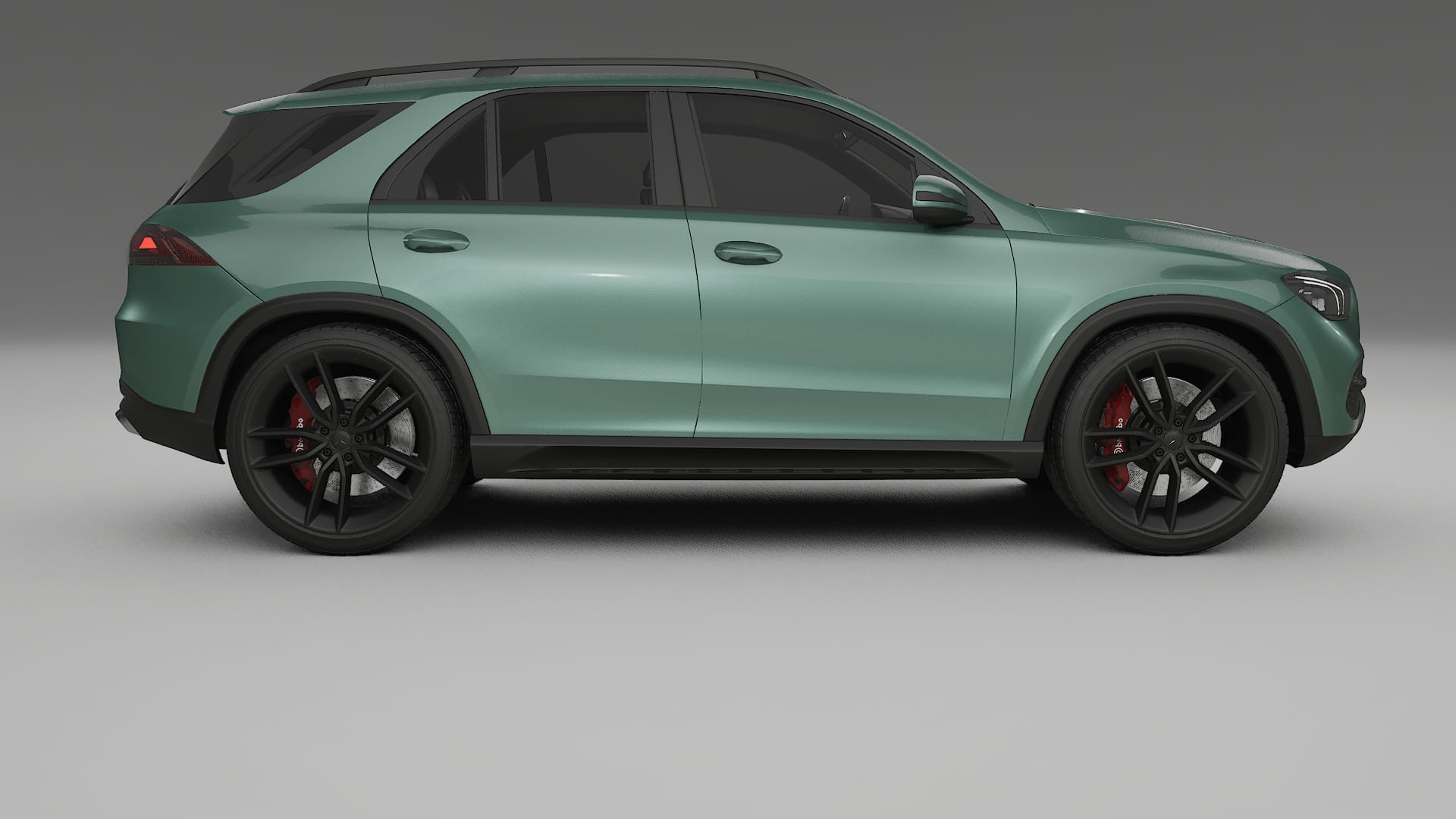 Mercedes GLE W167 TPU Lackskyddsfilm | EVERGREEN Färgskiftande PPF – Komplett Förskuret Kit