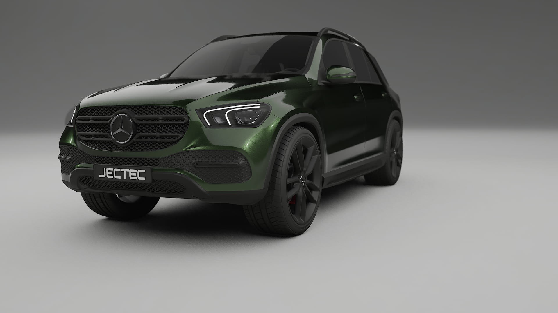 Mercedes GLE W167 TPU Lackskyddsfilm | LAGOON Färgskiftande PPF – Komplett Förskuret Kit