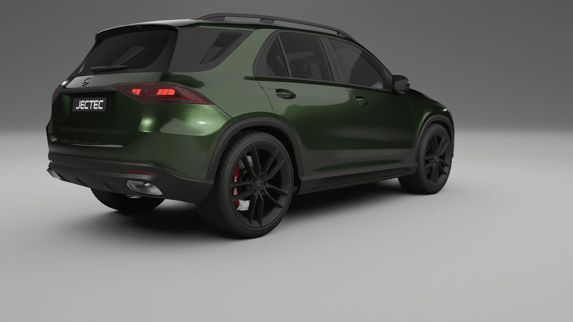 Mercedes GLE W167 TPU Lackskyddsfilm | LAGOON Färgskiftande PPF – Komplett Förskuret Kit