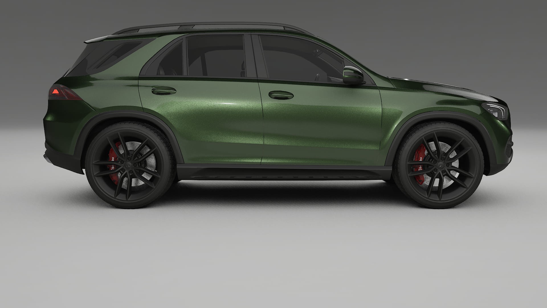 Mercedes GLE W167 TPU Lackskyddsfilm | LAGOON Färgskiftande PPF – Komplett Förskuret Kit