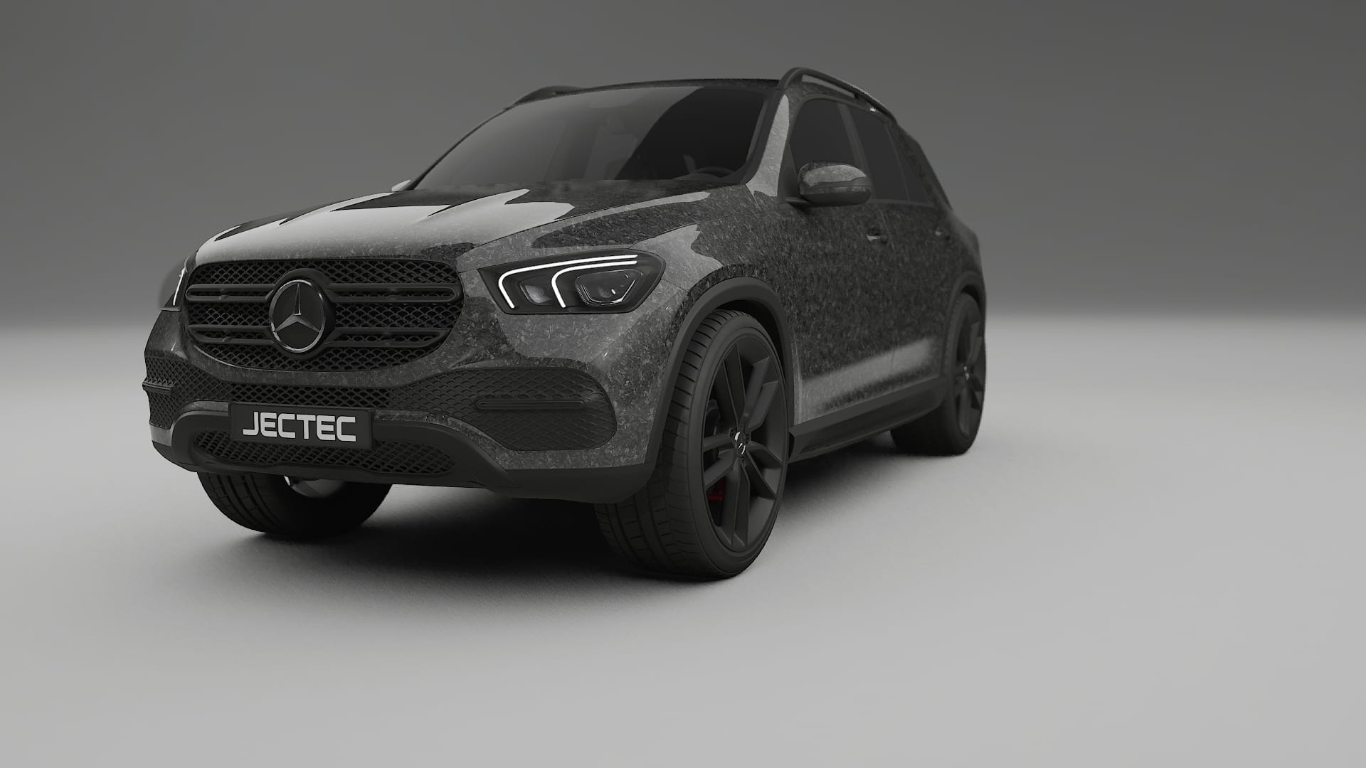 Mercedes GLE W167 TPU Lackskyddsfilm | FORGED S Färgskiftande PPF – Komplett Förskuret Kit