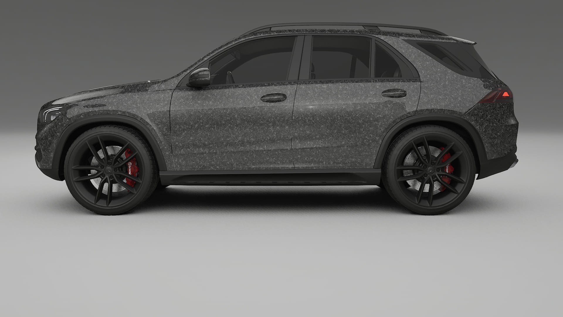 Mercedes GLE W167 TPU Lackskyddsfilm | FORGED S Färgskiftande PPF – Komplett Förskuret Kit