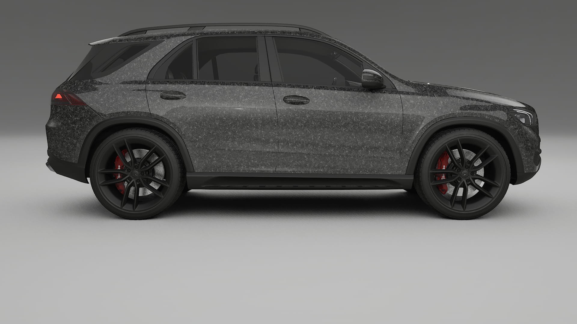 Mercedes GLE W167 TPU Lackskyddsfilm | FORGED S Färgskiftande PPF – Komplett Förskuret Kit