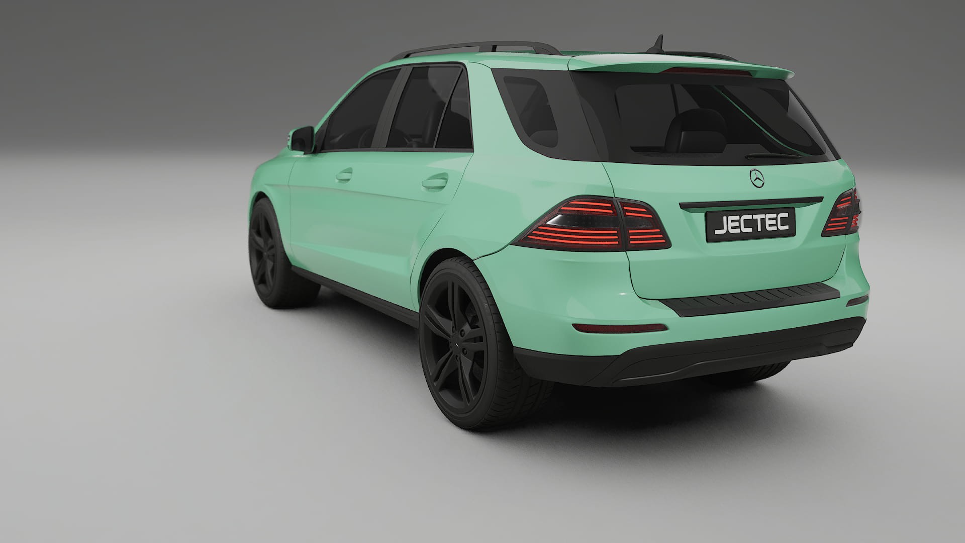 Mercedes M class W166 TPU Lackskyddsfilm | DUSTY Färgskiftande PPF – Komplett Förskuret Kit