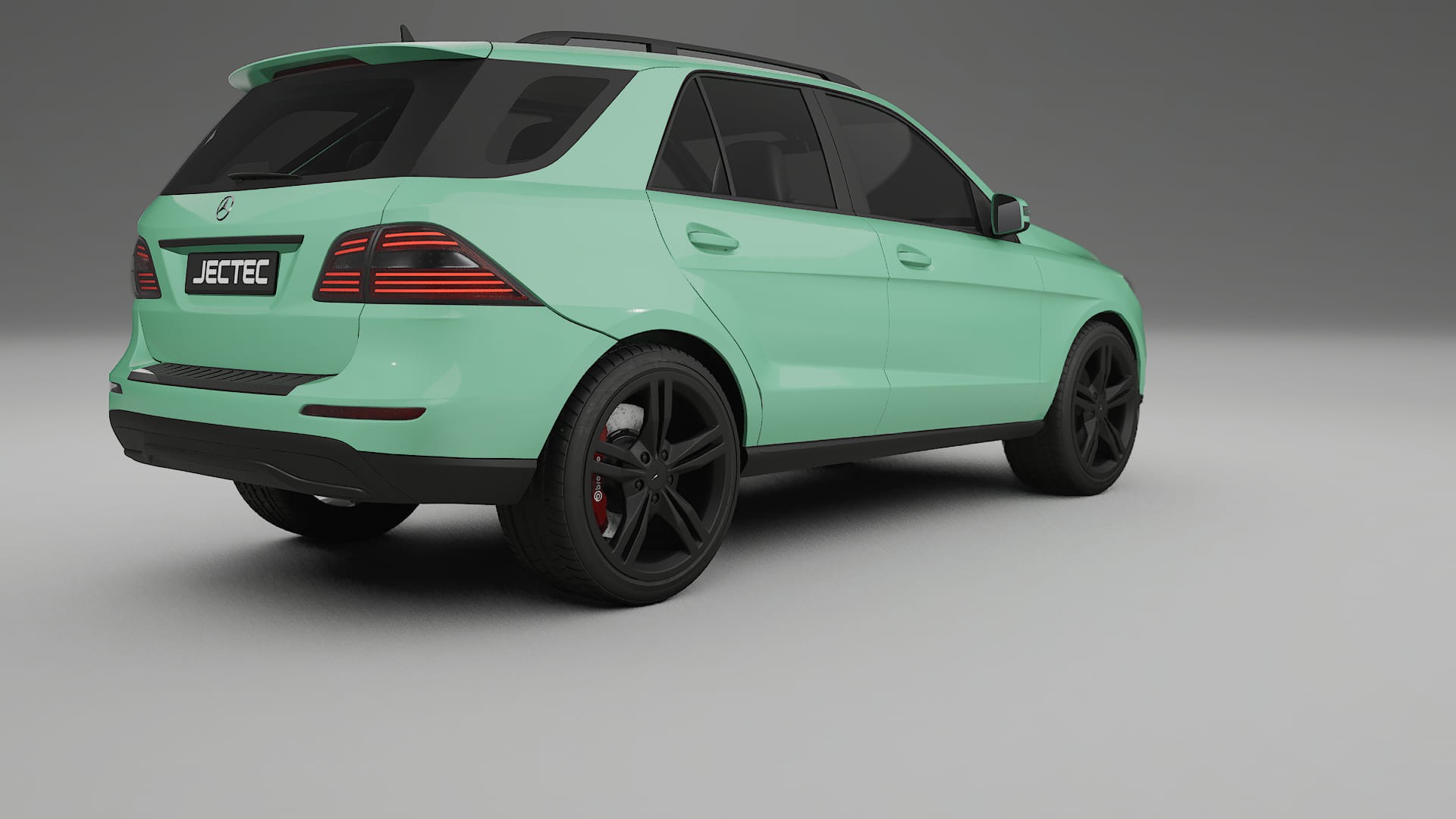 Mercedes M class W166 TPU Lackskyddsfilm | DUSTY Färgskiftande PPF – Komplett Förskuret Kit