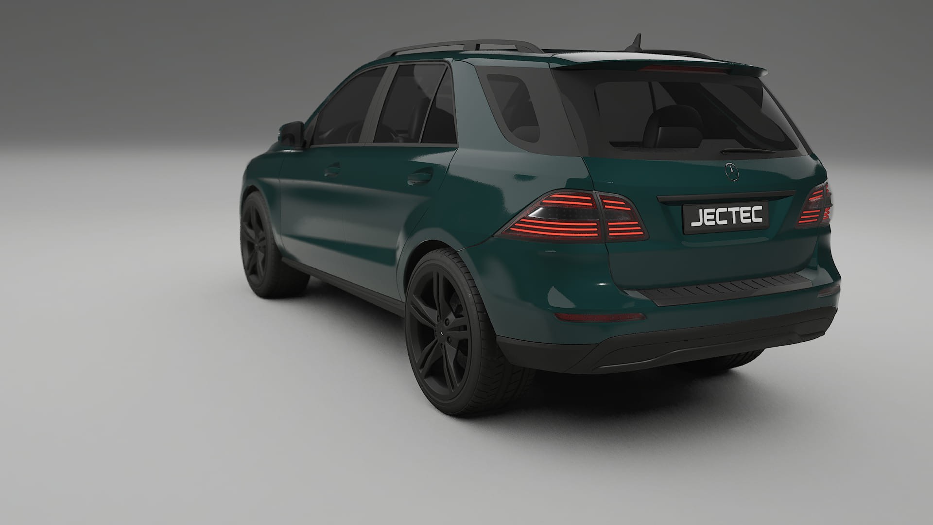 Mercedes M class W166 TPU Lackskyddsfilm | INFERNO Färgskiftande PPF – Komplett Förskuret Kit