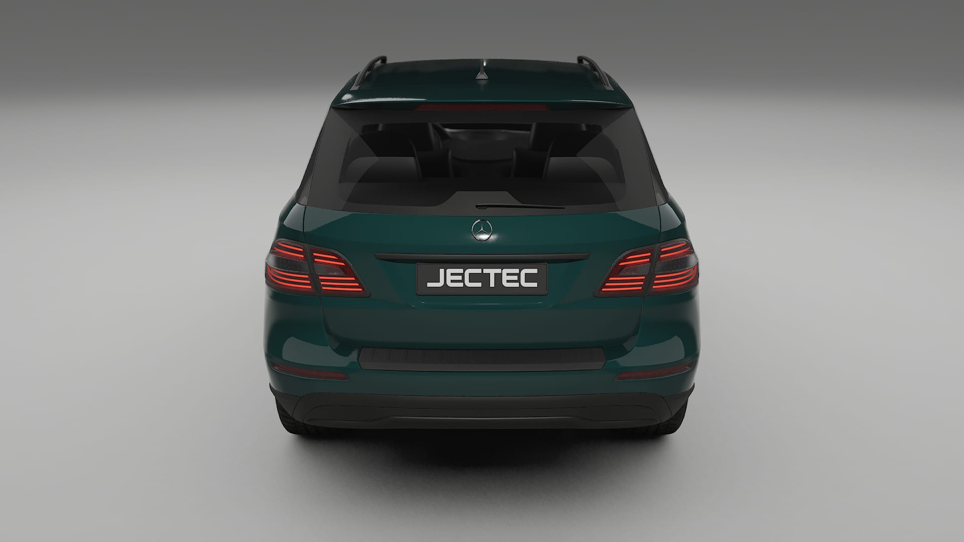 Mercedes M class W166 TPU Lackskyddsfilm | INFERNO Färgskiftande PPF – Komplett Förskuret Kit