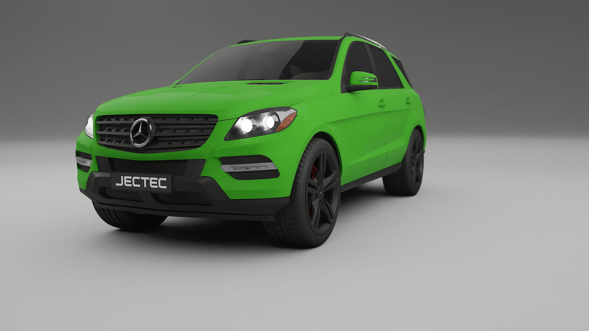 Mercedes M class W166 TPU Lackskyddsfilm | VENOM Färgskiftande PPF – Komplett Förskuret Kit