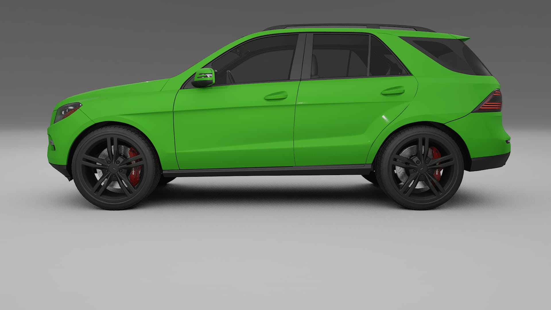 Mercedes M class W166 TPU Lackskyddsfilm | VENOM Färgskiftande PPF – Komplett Förskuret Kit