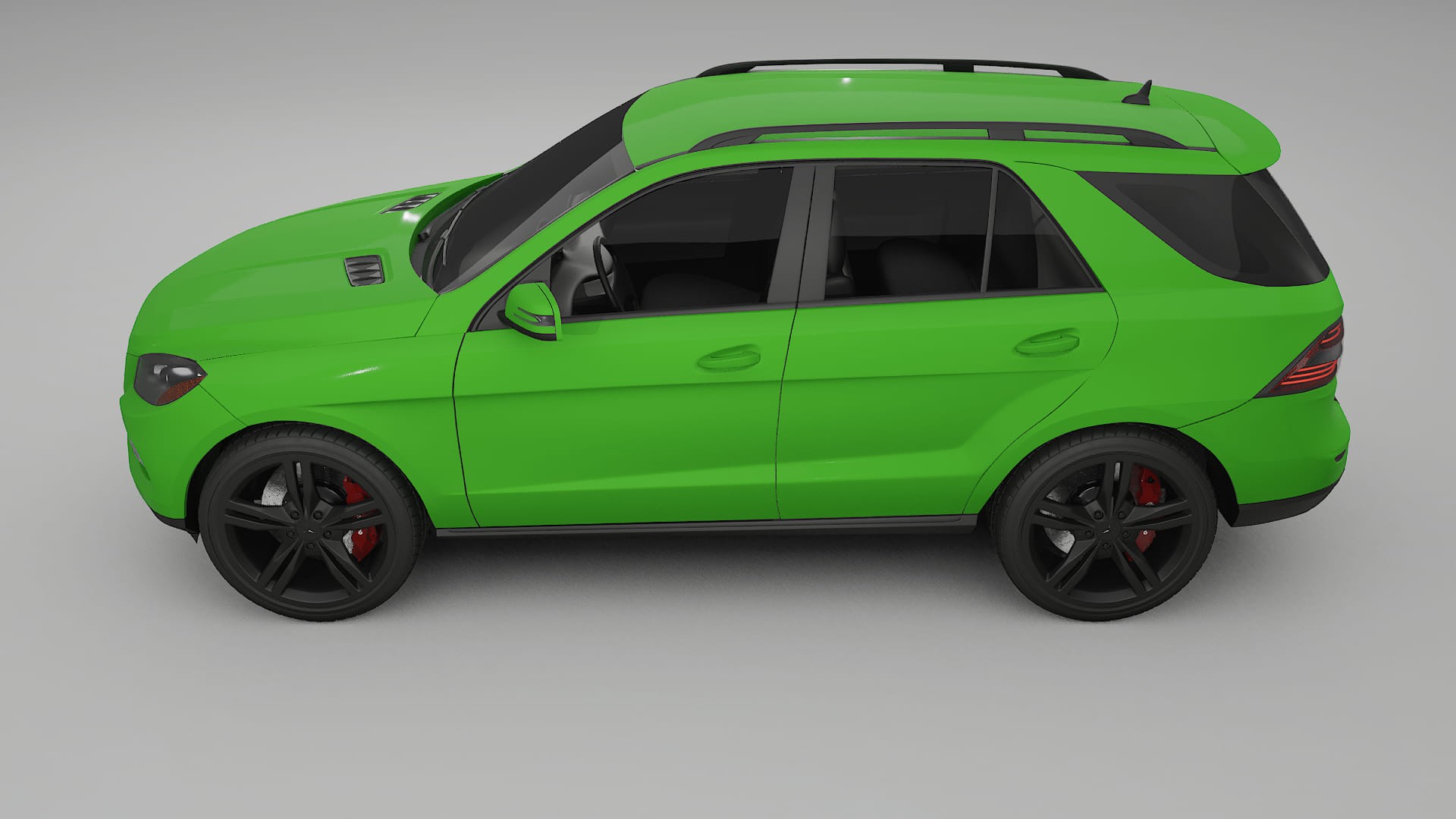 Mercedes M class W166 TPU Lackskyddsfilm | VENOM Färgskiftande PPF – Komplett Förskuret Kit