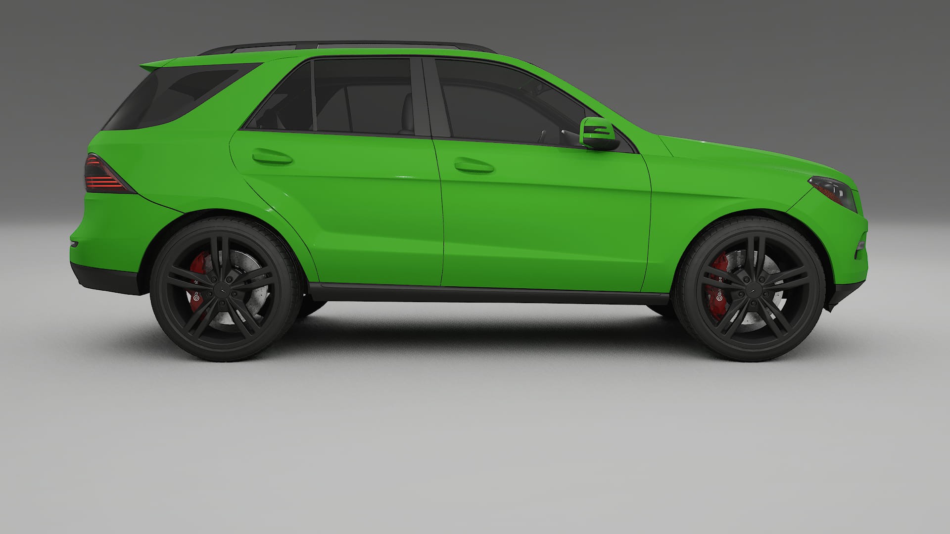 Mercedes M class W166 TPU Lackskyddsfilm | VENOM Färgskiftande PPF – Komplett Förskuret Kit