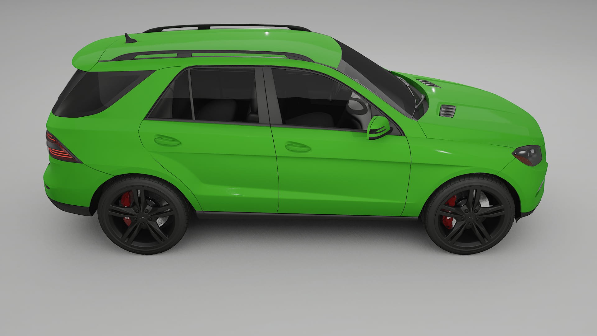 Mercedes M class W166 TPU Lackskyddsfilm | VENOM Färgskiftande PPF – Komplett Förskuret Kit