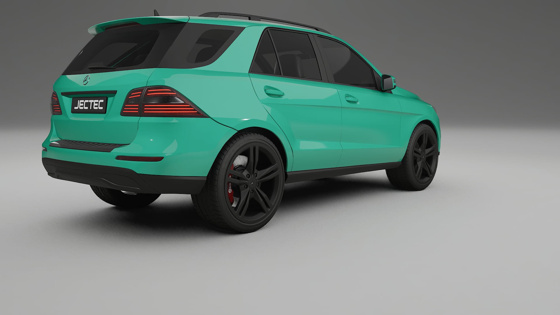 Mercedes M class W166 TPU Lackskyddsfilm | JEWEL Färgskiftande PPF – Komplett Förskuret Kit