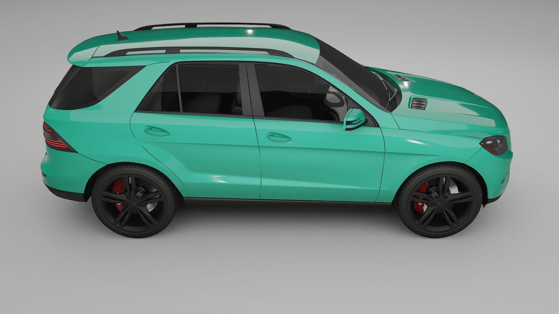 Mercedes M class W166 TPU Lackskyddsfilm | JEWEL Färgskiftande PPF – Komplett Förskuret Kit