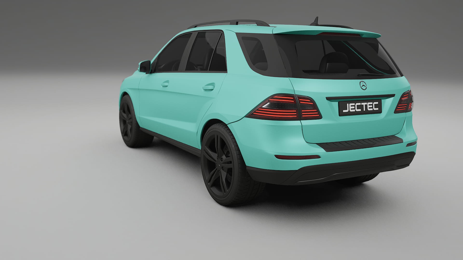 Mercedes M class W166 TPU Lackskyddsfilm | FROST Färgskiftande PPF – Komplett Förskuret Kit