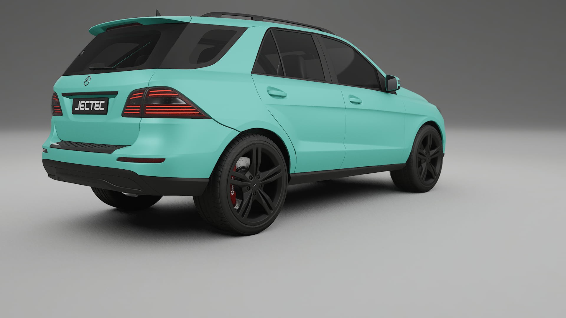 Mercedes M class W166 TPU Lackskyddsfilm | FROST Färgskiftande PPF – Komplett Förskuret Kit