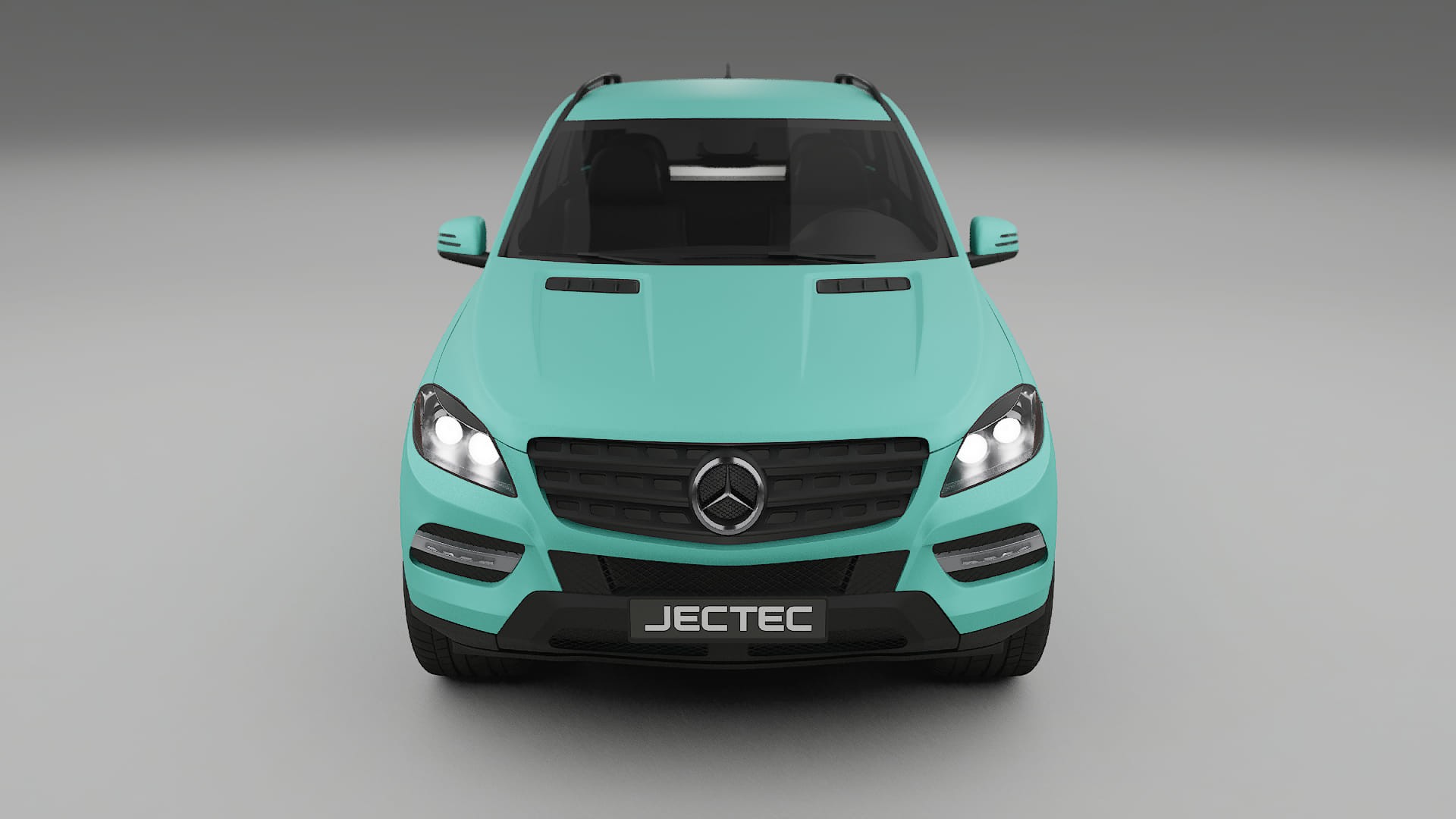 Mercedes M class W166 TPU Lackskyddsfilm | FROST Färgskiftande PPF – Komplett Förskuret Kit