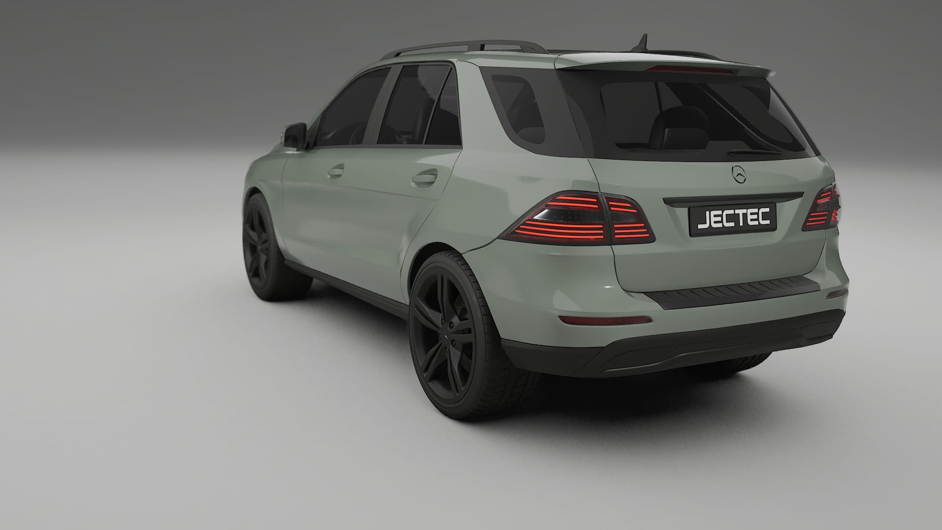 Mercedes M class W166 TPU Lackskyddsfilm | SLATE Färgskiftande PPF – Komplett Förskuret Kit