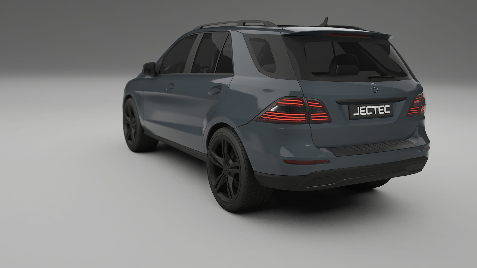 Mercedes M class W166 TPU Lackskyddsfilm | GRANITE Färgskiftande PPF – Komplett Förskuret Kit