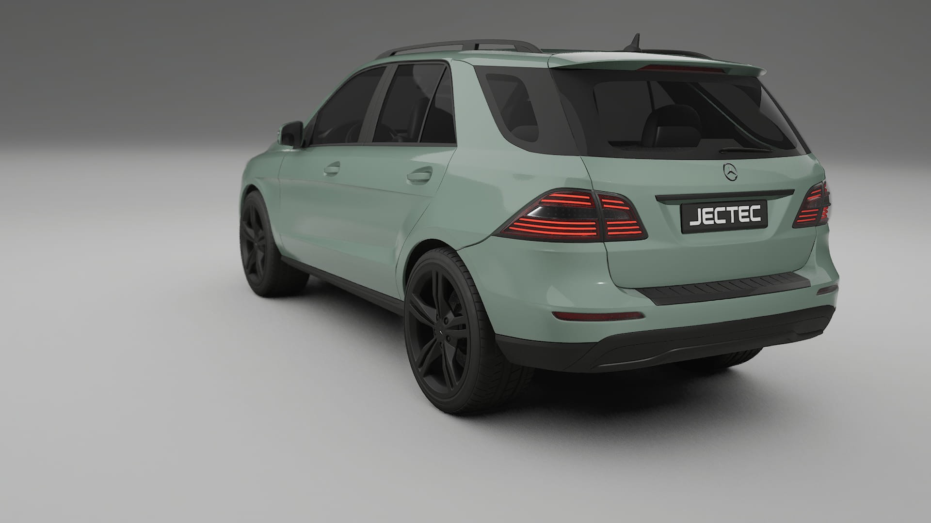 Mercedes M class W166 TPU Lackskyddsfilm | CINDER Färgskiftande PPF – Komplett Förskuret Kit