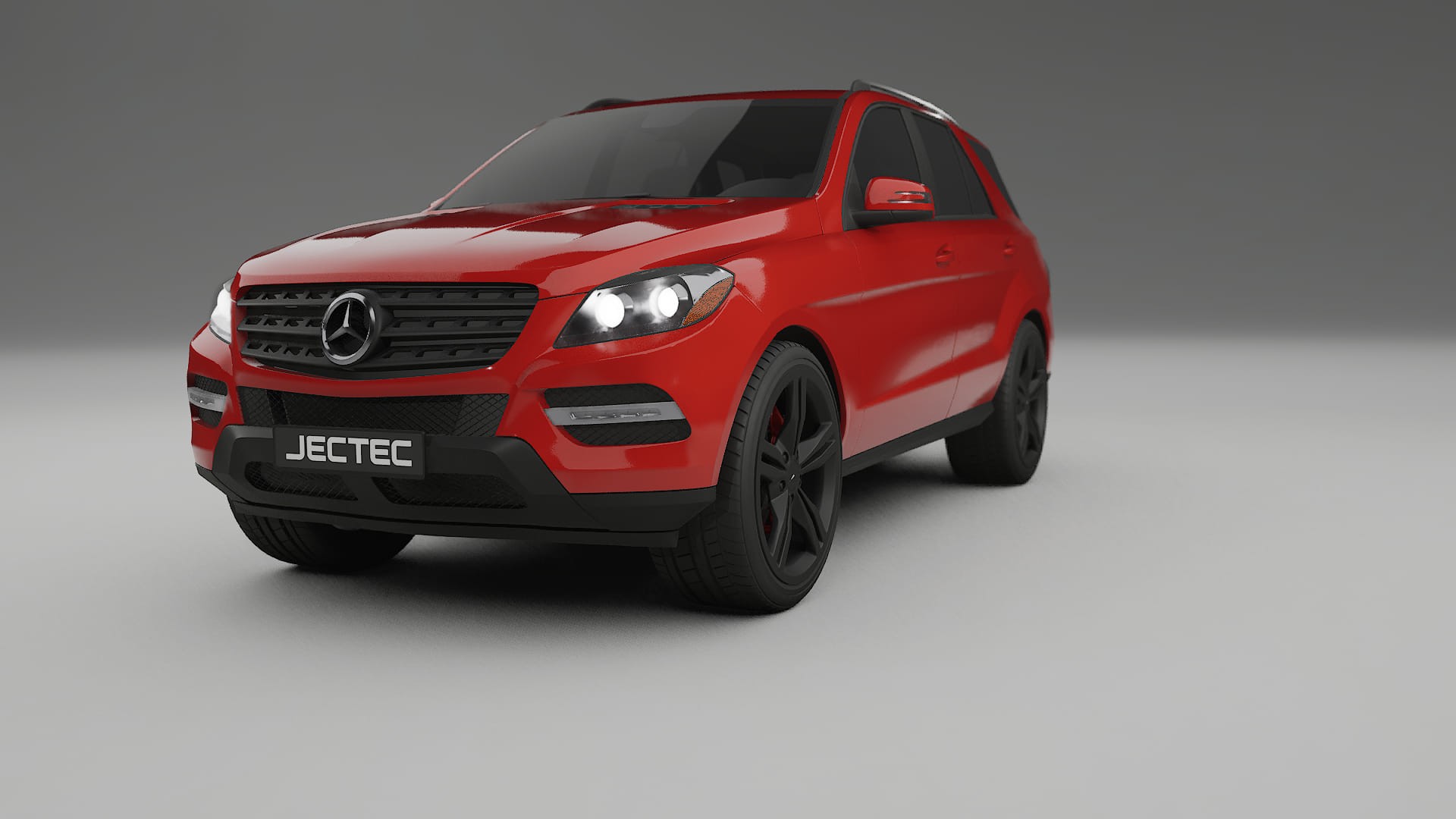 Mercedes M class W166 TPU Lackskyddsfilm | BLAZE Färgskiftande PPF – Komplett Förskuret Kit