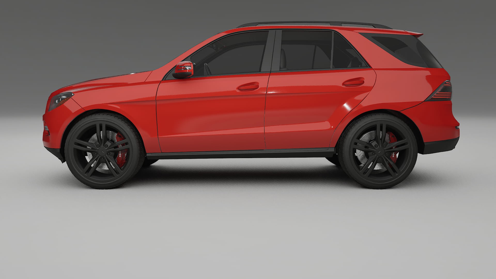 Mercedes M class W166 TPU Lackskyddsfilm | BLAZE Färgskiftande PPF – Komplett Förskuret Kit