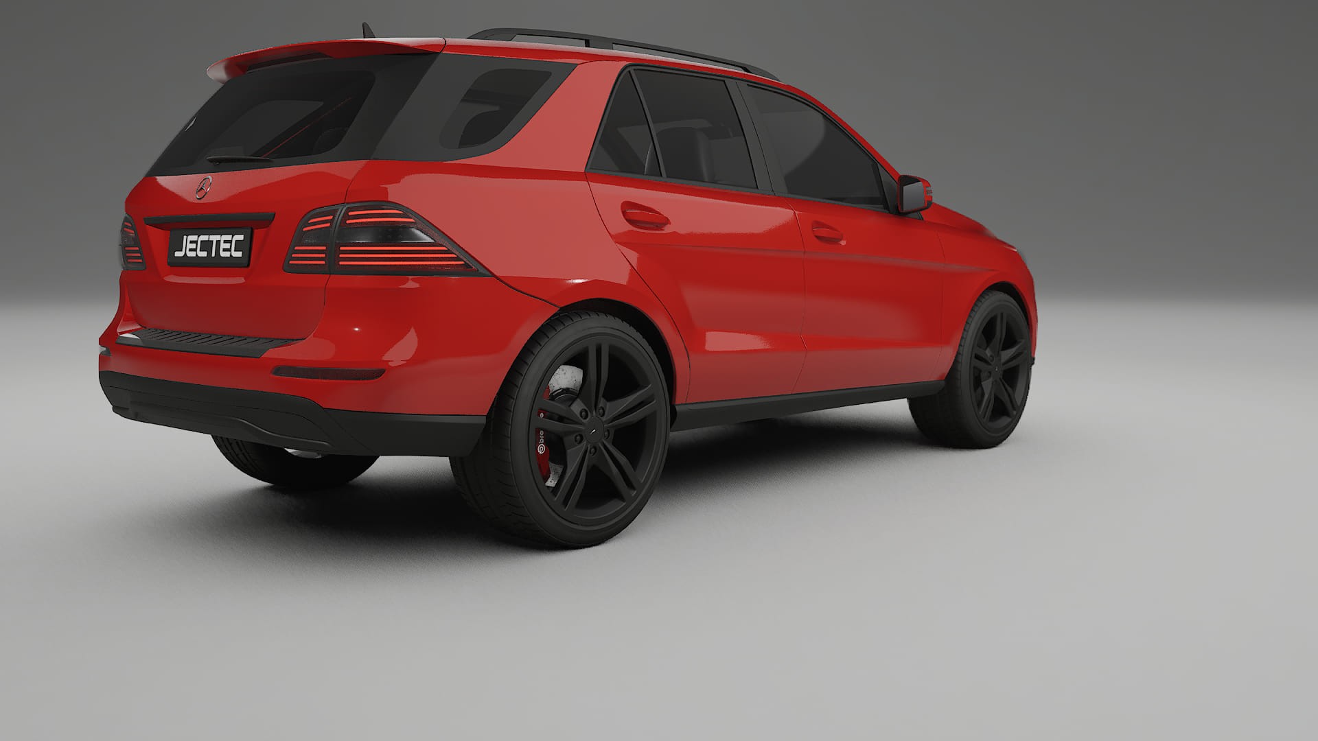 Mercedes M class W166 TPU Lackskyddsfilm | BLAZE Färgskiftande PPF – Komplett Förskuret Kit