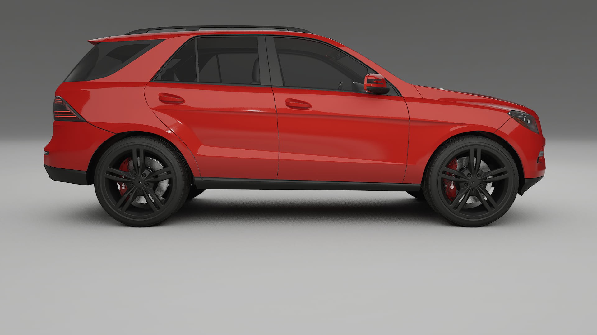 Mercedes M class W166 TPU Lackskyddsfilm | BLAZE Färgskiftande PPF – Komplett Förskuret Kit