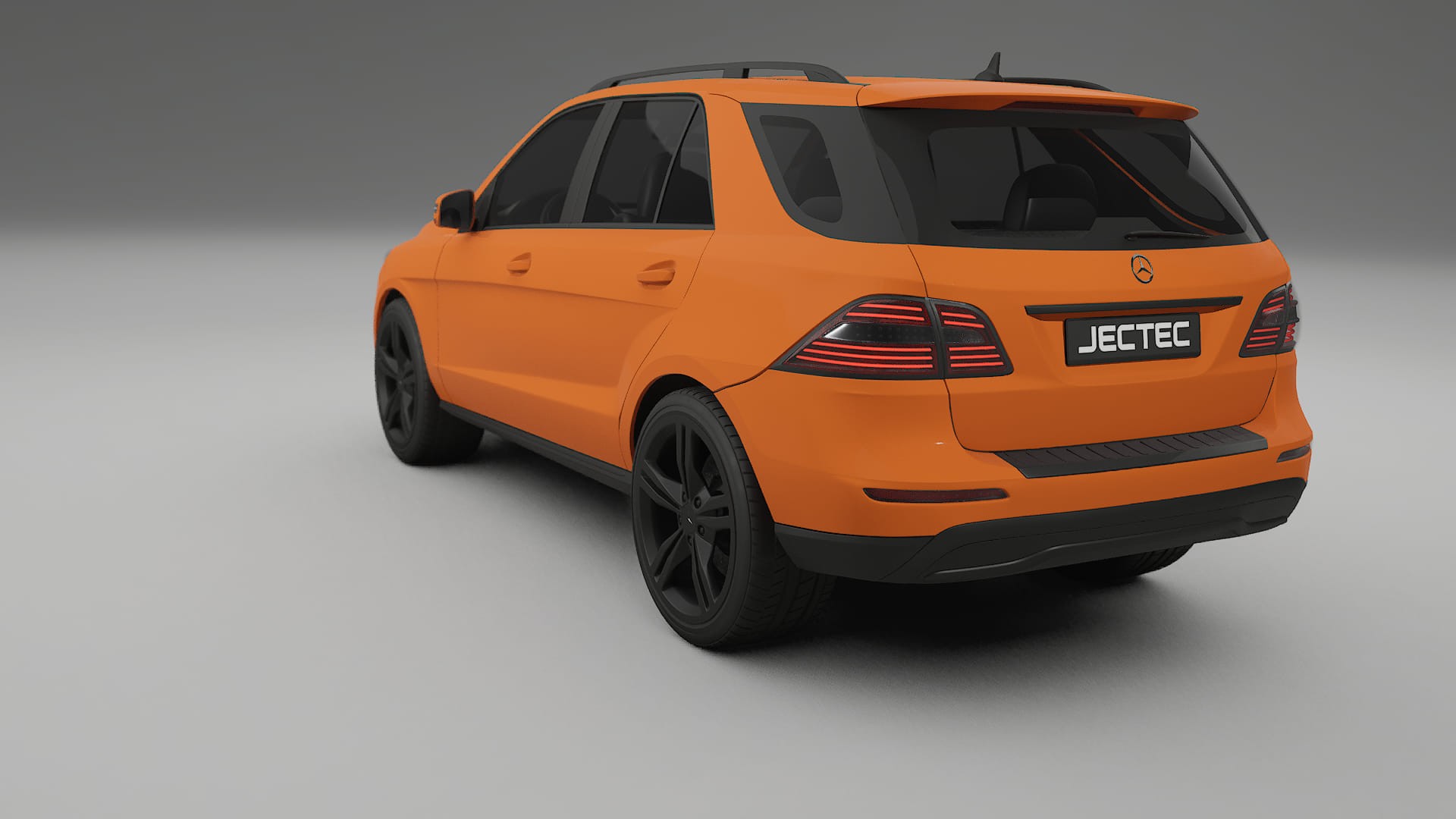 Mercedes M class W166 TPU Lackskyddsfilm | ROCKET Färgskiftande PPF – Komplett Förskuret Kit