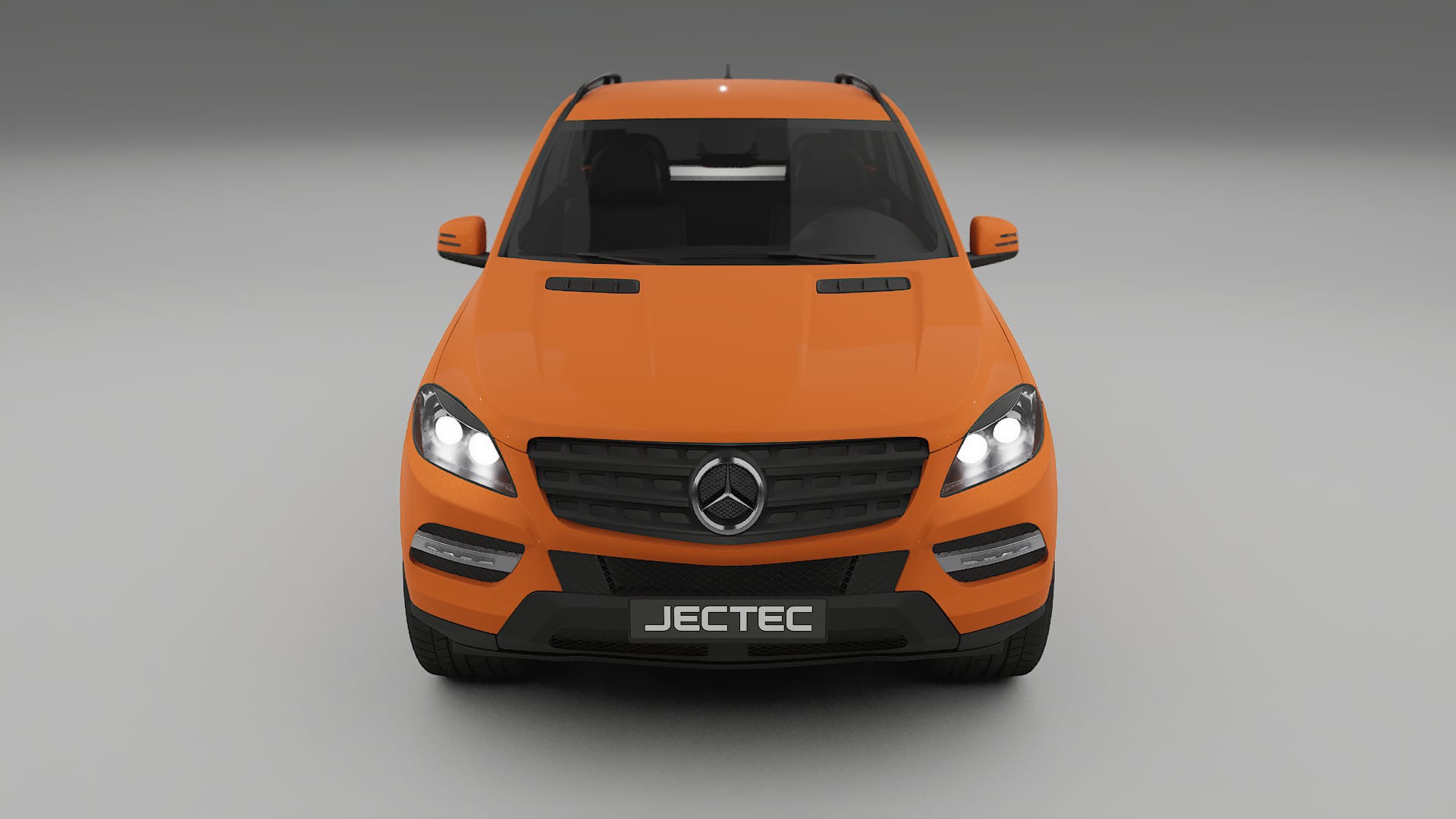 Mercedes M class W166 TPU Lackskyddsfilm | ROCKET Färgskiftande PPF – Komplett Förskuret Kit