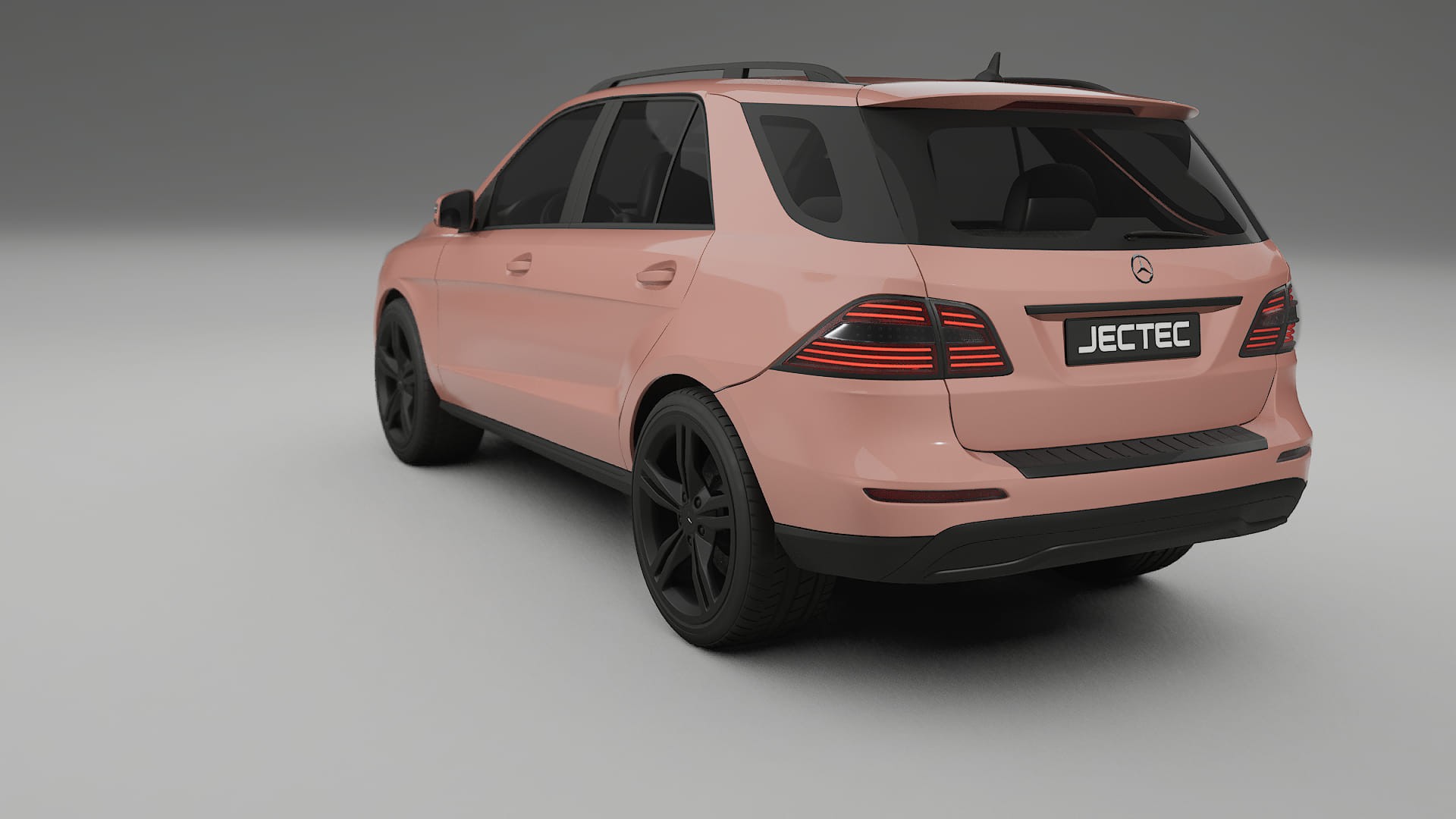 Mercedes M class W166 TPU Lackskyddsfilm | BLUSH Färgskiftande PPF – Komplett Förskuret Kit